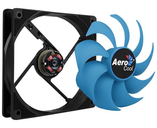 Точка ПК Вентилятор для корпуса AeroCool Motion 12 Plus, черный/голубой, изображение 28