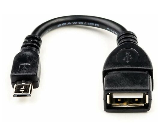 Точка ПК Кабель OTG ATCOM AT3792 USB 2.0 (Af)  microUSB, 0.1 m