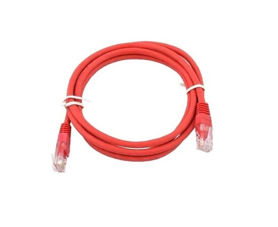 Точка ПК Патч-корд Exegate EX258679RUS UTP CAT5e RJ-45 кабель 3 метра - красный