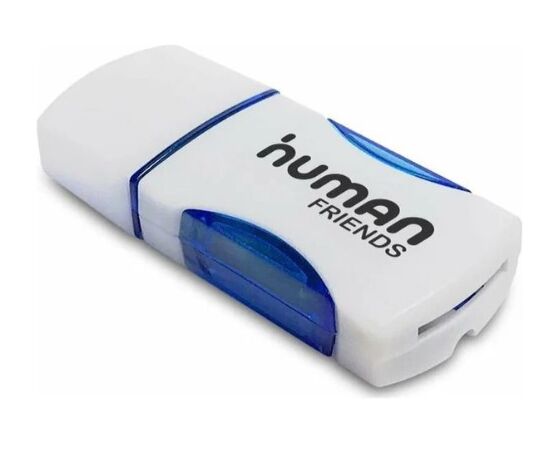 Точка ПК Картридер внешний CBR Human Friends Speed Rate Impulse Blue (USB2.0)