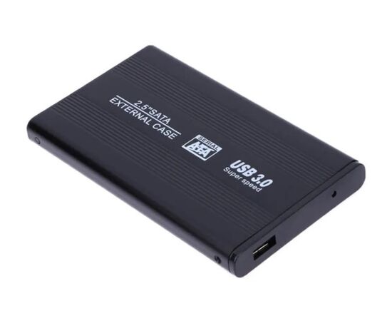Точка ПК Внешний корпус 2.5 3Q HDD/SSD SATA USB 3.0 Type-A, черный