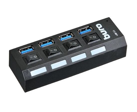 Точка ПК USB концентратор Buro BU-HUB4-U3.0-L
