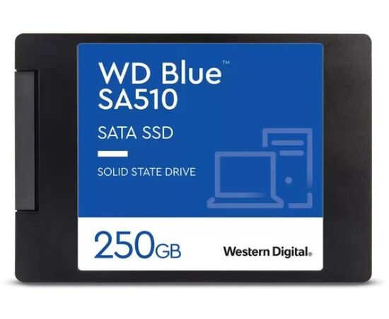 Точка ПК Твердотельный накопитель Western Digital WD Blue SA510 250 ГБ SATA WDS250G3B0A