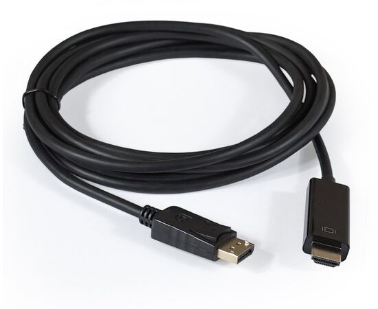 Точка ПК Кабель DisplayPort-HDMI ExeGate EX-CC-DP-HDMI-2.0 (20M/19M, 2м, экран) EX294710RUS