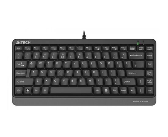 Точка ПК Клавиатура A4Tech Fstyler FKS11 черный/серый