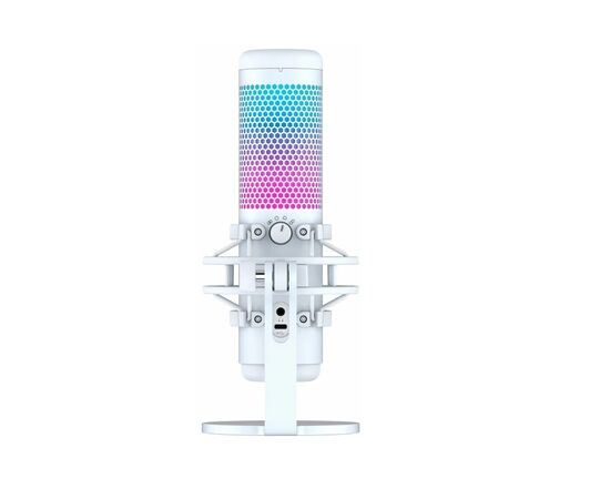 Точка ПК Игровой микрофон HyperX QuadCast S White, изображение 4