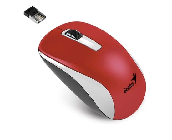 Точка ПК Мышь Genius NX-7010 Wireless White/Red