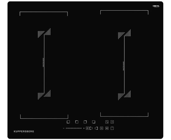 Точка ПК Индукционная варочная поверхность Kuppersberg ICS 627, черный