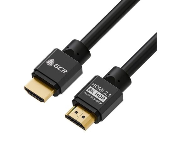 Точка ПК Кабель HDMI - HDMI GCR HDMI 2.1, 2.0m, черный GCR-55551
