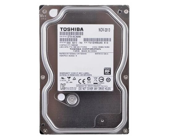Точка ПК Жесткий диск Toshiba 500 ГБ DT01ACA050