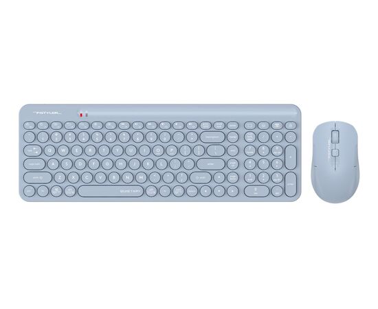 Точка ПК Клавиатура и мышь беспроводные A4Tech Fstyler FG3300 Air, slim, синий