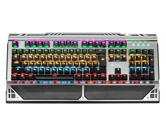 Точка ПК Клавиатура OKLICK 980G HUMMER Keyboard Black USB, изображение 4