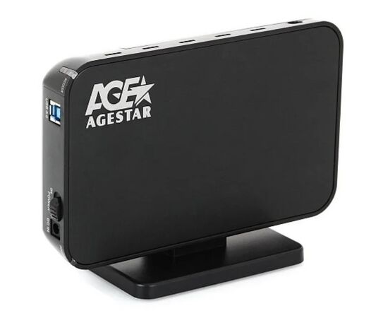 Точка ПК Корпус для HDD AGESTAR 3UB3A8-6G, черный