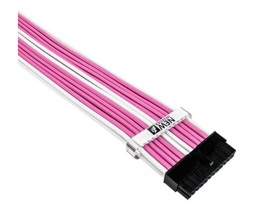 Точка ПК Комплект кабелей-удлинителей для БП 1STPLAYER PKW-001 PINK & WHITE