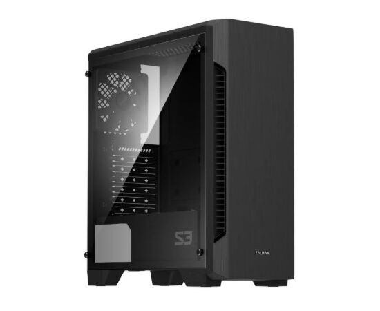 Точка ПК Компьютерный корпус Zalman S3 Black