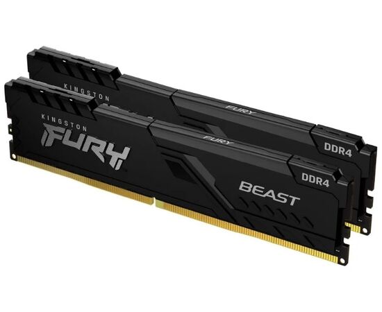 Точка ПК Оперативная память Kingston FURY Beast 32 ГБ (16 ГБ x 2) DDR4 3733 МГц DIMM CL19 KF437C19BB1K2/32