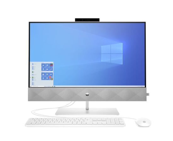 Точка ПК Моноблок HP Pavilion 27-d0005ur AiO 27"/i3 10300T/4Gb/128SSD/noDVD/White/W10 + kbd&mouse