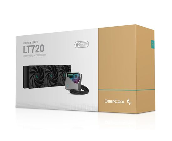 Точка ПК Система водяного охлаждения для процессора DEEPCOOL LT720, черный/ARGB, изображение 6