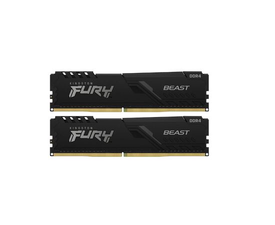 Точка ПК Оперативная память Kingston Fury Beast 64 ГБ (2x32 ГБ) 3600MHz DDR4 DIMM CL18 KF436C18BBK2/64, изображение 2