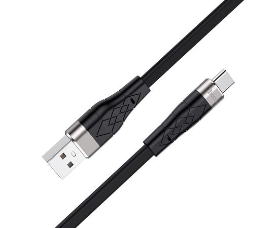 Точка ПК Кабель HOCO USB X53 Angel для Type-C, 3А, 1м, черный