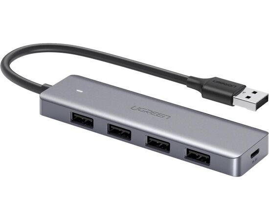 Точка ПК USB-концентратор UGREEN CM219 4-Port USB3.0 Hub with USB-C (50985)