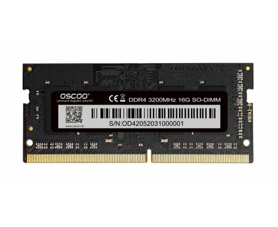 Точка ПК Оперативная память Oscoo 16 ГБ DDR4 3200 МГц CL22 SODIMM (1662594)