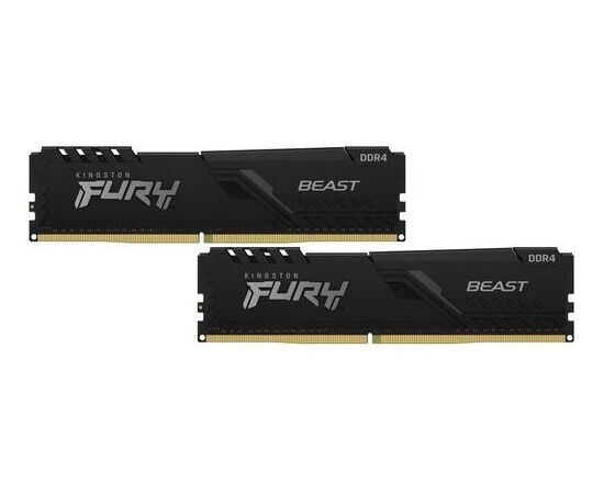 Точка ПК Оперативная память Kingston FURY Beast 16 ГБ (8 ГБ x 2) DDR4 3200 МГц DIMM CL16 KF432C16BBK2/16, изображение 5