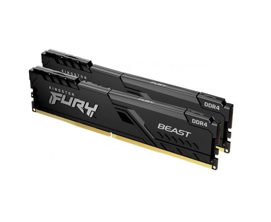 Точка ПК Оперативная память Kingston FURY Beast 16 ГБ (8 ГБ x 2) DDR4 3200 МГц DIMM CL16 KF432C16BBK2/16