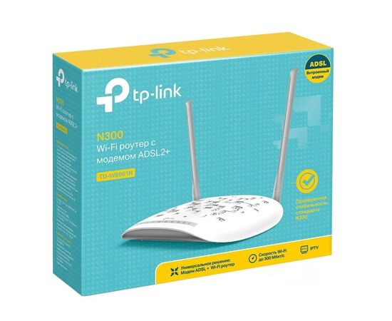 Точка ПК Wi-Fi роутер TP-LINK TD-W8961N, изображение 3