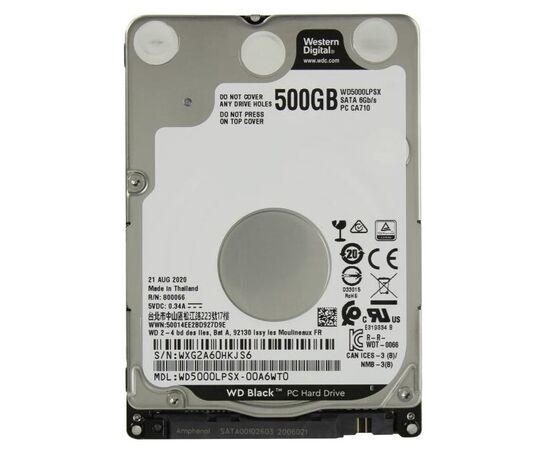 Точка ПК Жесткий диск Western Digital WD Black 500 ГБ WD5000LPSX