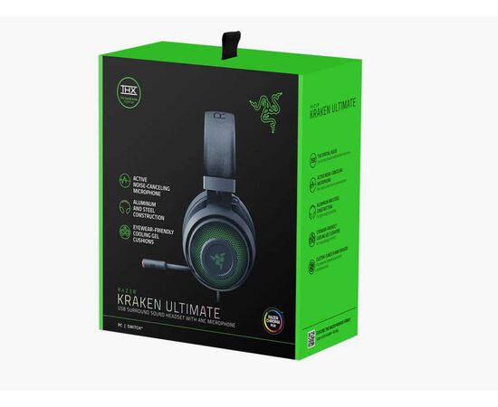 Точка ПК Проводные наушники Razer Kraken Ultimate черный, изображение 2