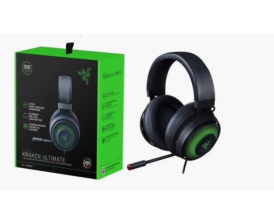 Точка ПК Проводные наушники Razer Kraken Ultimate черный