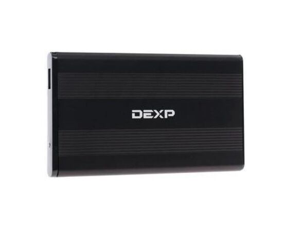 Точка ПК Внешний корпус 2.5 DEXP AT-HD201, HDD/SSD SATA USB 2.0 Type-A, черный