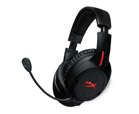 Точка ПК Беспроводная компьютерная гарнитура HyperX Cloud Flight Wireless, black/red