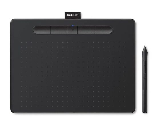 Точка ПК Графический планшет WACOM Intuos S Bluetooth, черный (CTL-4100WL/KO-AB)