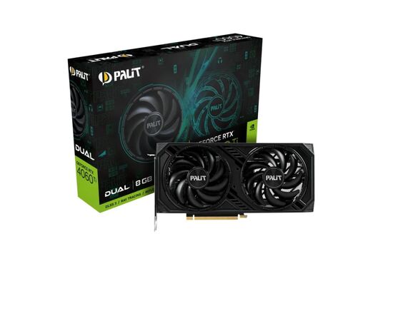 Точка ПК Видеокарта Palit GeForce RTX 4060Ti 8Gb Dual NE6406T019P1-1060D