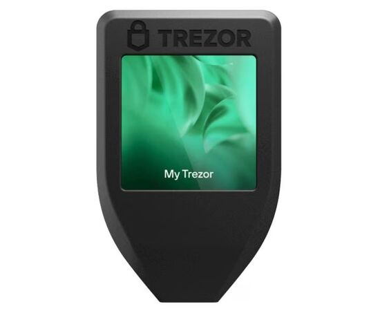 Точка ПК Аппаратный кошелек Trezor model T, черный