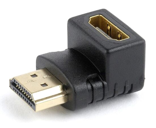 Точка ПК Переходник Cablexpert HDMI-HDMI 19F/19M золотые разъемы (A-HDMI90-FML)