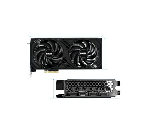 Точка ПК Видеокарта Palit GeForce RTX 4060 DUAL 8GB NE64060019P1-1070D, изображение 4