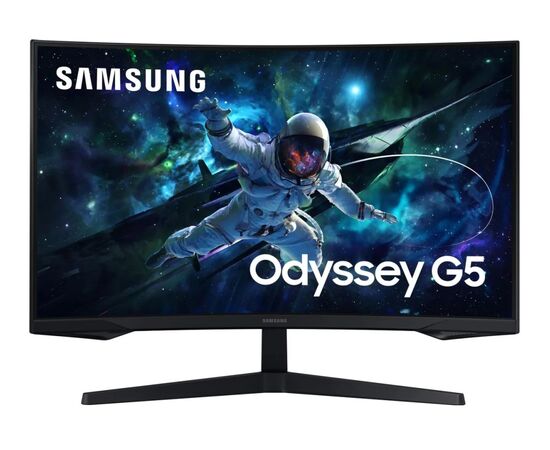 Точка ПК Монитор 27" Samsung Odyssey G5 S27CG550EI, 2560x1440, 165 Гц, VA, черный (LS27CG550EIXCI)