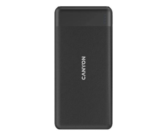 Точка ПК Портативный аккумулятор CANYON PB-109 10000Mah, черный (CNE-CPB1009B)