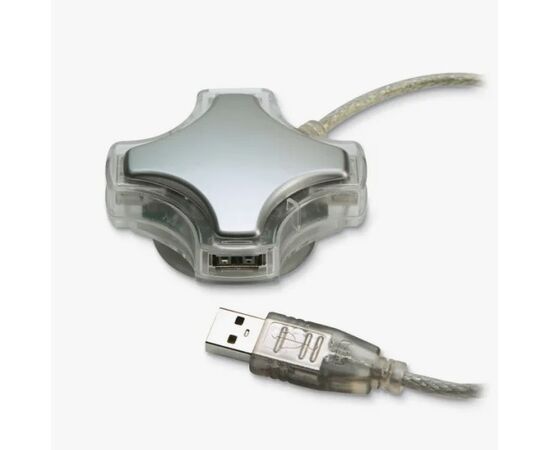 Точка ПК USB-Хаб (концентратор) 4-в-1 OXO USB HUB 2.0x4, белый