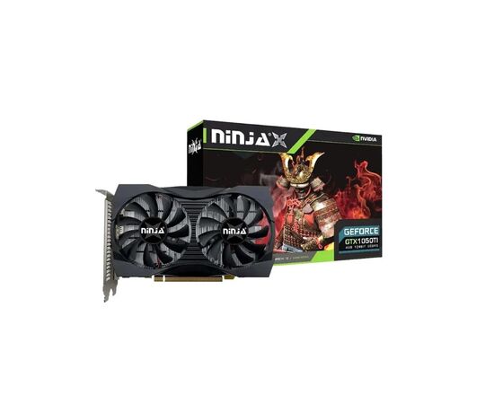 Точка ПК Видеокарта NINJA NVIDIA GeForce GTX 1050TI GeForce GTX 1050TI 4ГБ GDDR5, Ret [nf105ti45f]