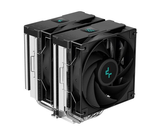 Точка ПК Кулер для процессора Deepcool AG620 DIGITAL, серебристый/черный